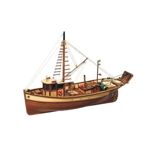 Dřevěný model lodi Palamós v měřítku 1:45