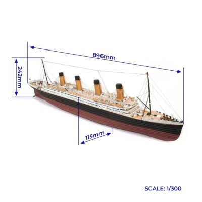 Model lodi Titanic