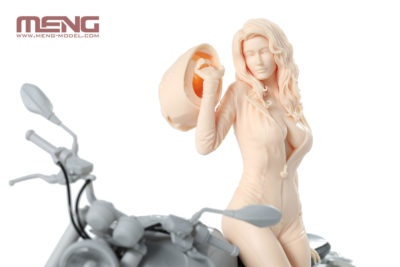 Model motorky 1:9 Biker Girl II