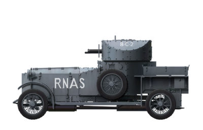 Model auta British RR Armored Car Pattern 1914/1920
