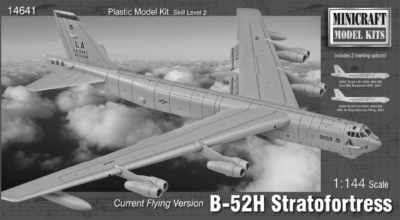 Model letounu 1/144 b-52 stratofortress