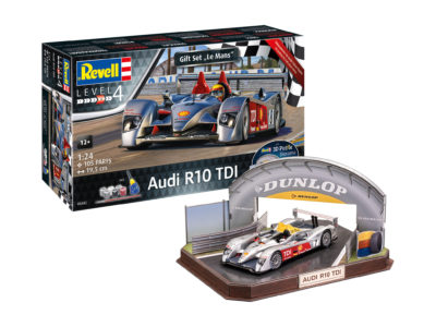 Model auta Geschenkset Audi R10 TDI LeMans + 3D Puzzle