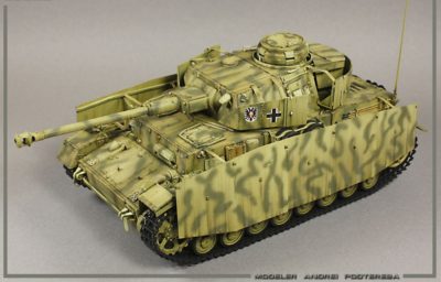 Model tanku Pz.Kpfw.IV Ausf.G-Last/H-Early Nibelungenwerk Prod(May-June1943)2in1