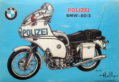 Model motorky BMW R60/5 POLIZEI