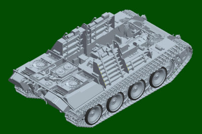 Model tanku German Sd.Kfz 173 Jagdpanther Early Version