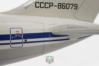 Model letounu Ilyushin IL-86 Aeroflot Airlines