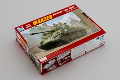 Model tanku M4A3E8 Sherman in 1:16