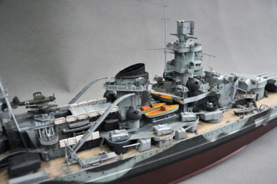 Model lodi German Scharnhorst Battleship