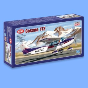 Model letounu Cessna 172 tripod landing gear