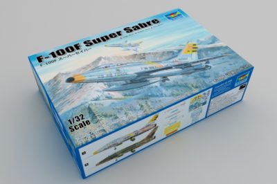 Model letiunu F-100F Super Sabre