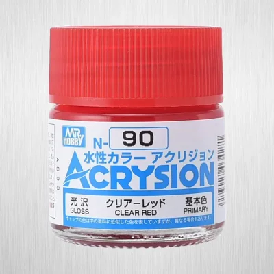 Mr Hobby -Gunze Acrysion (10 ml) Clear Red