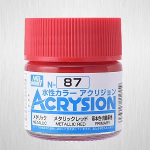Mr Hobby -Gunze Acrysion (10 ml) Metallic Red