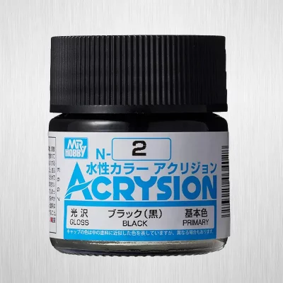Mr Hobby -Gunze Acrysion (10 ml) Black