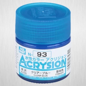 Mr Hobby -Gunze Acrysion (10 ml) Clear Blue