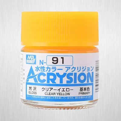 Mr Hobby -Gunze Acrysion (10 ml) Clear Yellow