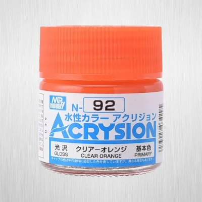 Mr Hobby -Gunze Acrysion (10 ml) Clear Orange