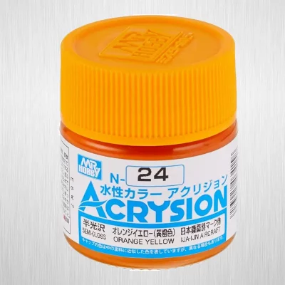 Mr Hobby -Gunze Acrysion (10 ml) Orange Yellow