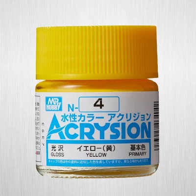 Mr Hobby -Gunze Acrysion (10 ml) Yellow