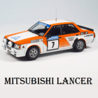 Plastikový model auta Mitsubishi_Lancer [1:24].