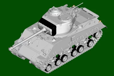 Plastikový model tanku M4A3E8 Fury 1:16