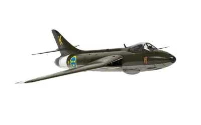 Plastikový model letounu Hawker Hunter 1:48