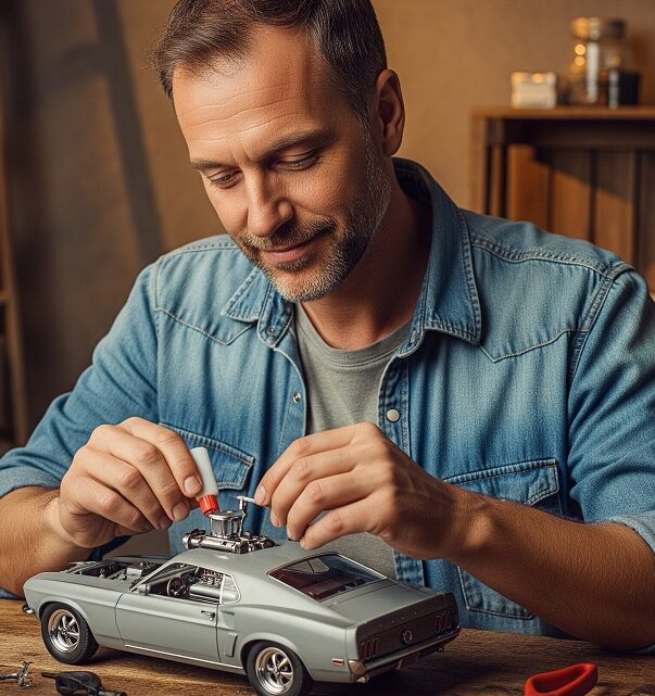 Stavění modelů. Relax a pořádné hobby