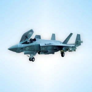 Plastikový model letadla F-35 v měřítku 1:32.