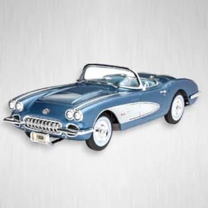 Plastikový model auta Chevrolet Corvette (C1) [1:24]