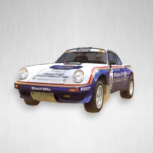 Plastikový model auta Porsche_911 v měřítku 1:24.