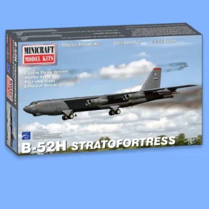 Plastikový model letadla B-52H v měřítku 1:144.