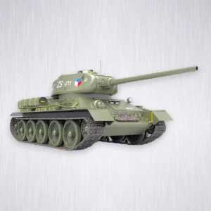 Plastikový model tanku Т-34-85 v měřítku 1:35.