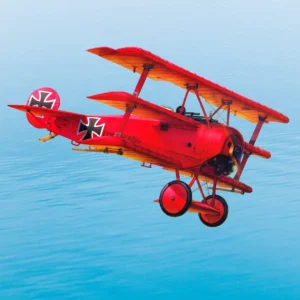 Plastikový model letounu Dr.I v měřítku 1:32.