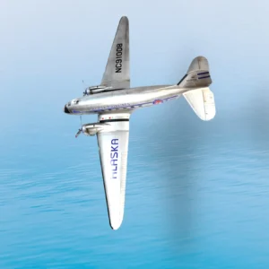 Plastikový model letounu DC-3 v měřítku 1:48.