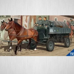 Jezdecký vůz Stahlfeldwagen v měřítku 1:35