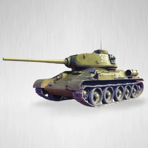 Plastikový model tanku Т-34-85 v měřítku 1:35.