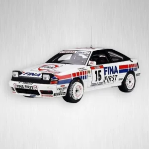 Plastikový model auta Toyota Celica v měřítku 1:24.