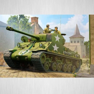 Model tanku M4A3E8 Sherman in 1:16