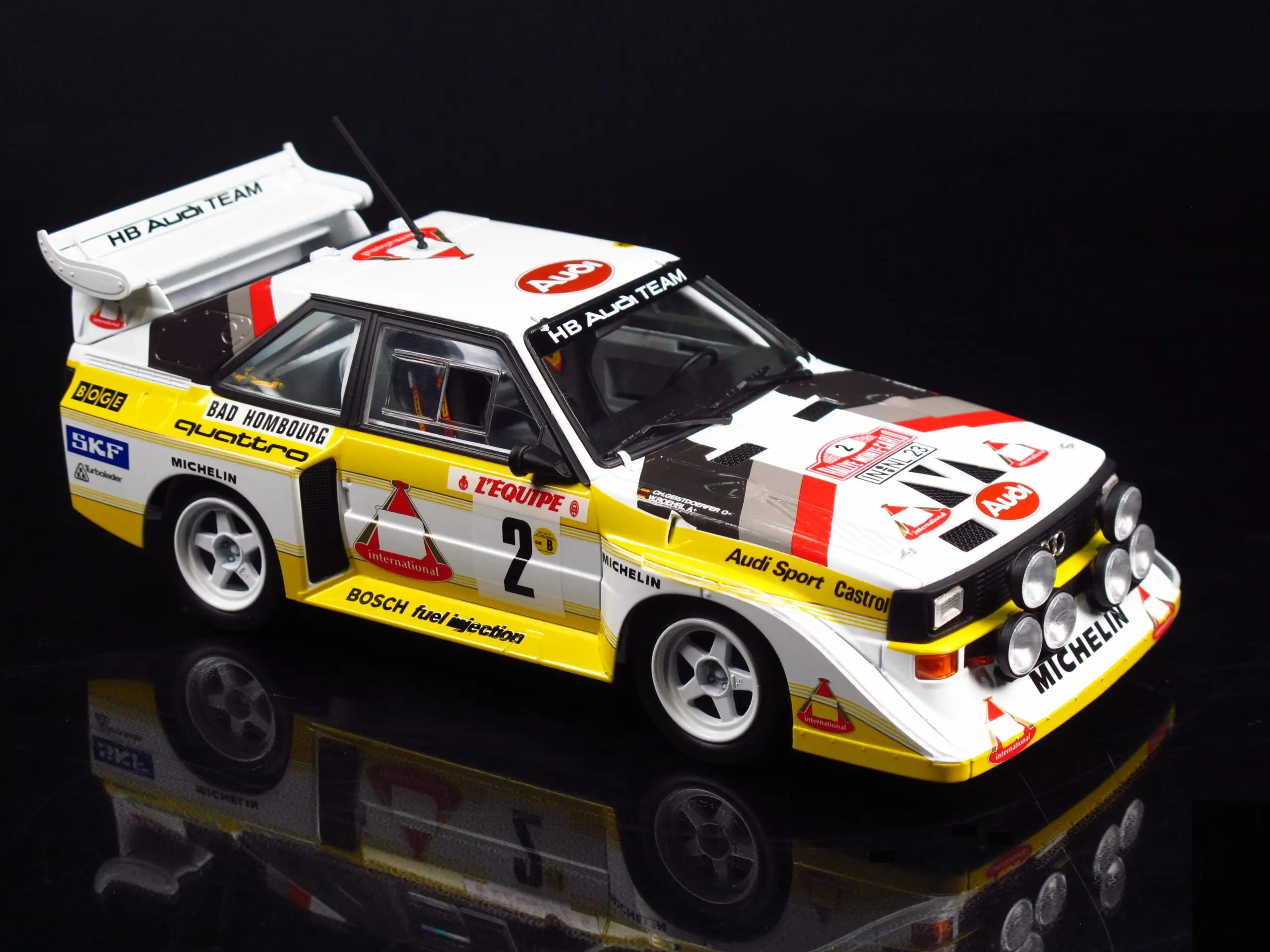 Model auta NUNU-BEEMAX: AUDI SPORT QUATTRO S1 (E2) in 1:24
