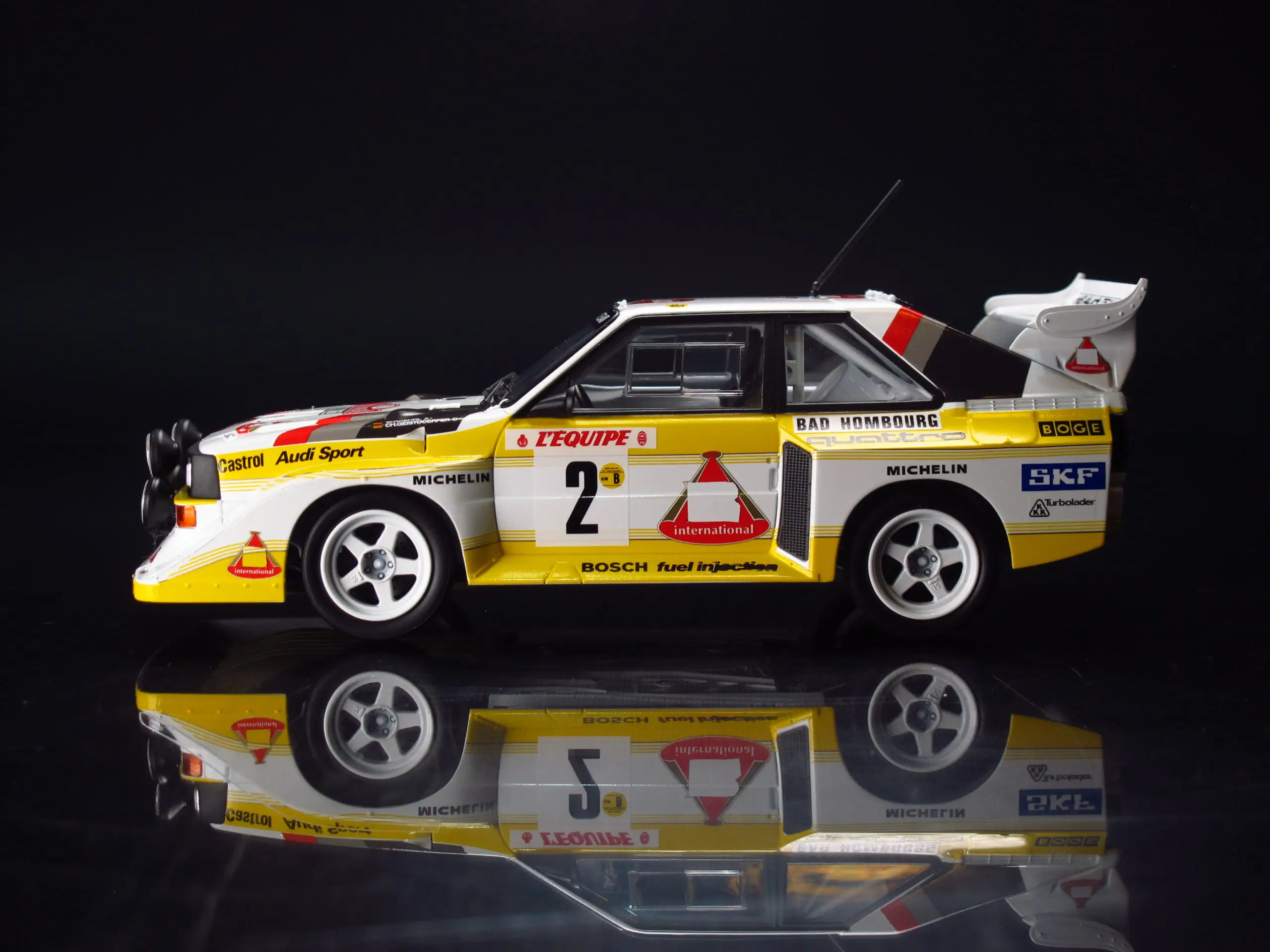 Model auta NUNU-BEEMAX: AUDI SPORT QUATTRO S1 (E2) in 1:24