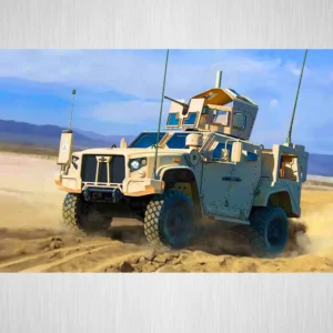 Model vojenského vozidla Oshkosh L-ATV v měřítku 1:35.