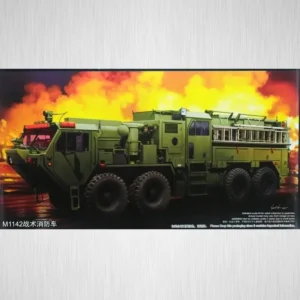 Plastikový model vojenského vozidla HEMTT v měřítku 1:35.
