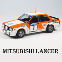 Plastikový model auta Mitsubishi_Lancer [1:24].