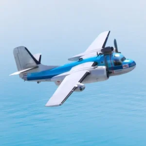 Plastikový model letounu S-2A v měřítku 1:48.