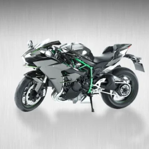 Plastikový model motocyklu Kawasaki Ninja H2 v měřítku 1:9.